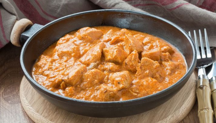Pollo al curry cremoso senza lattosio