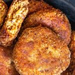 Polpette di quinoa appena preparate