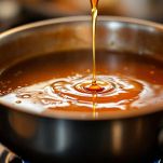 Cottura dello sciroppo al caffè