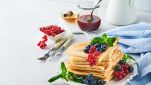 Crepes alla marmellata di frutti di bosco