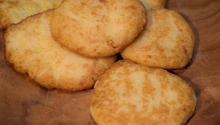 Focaccine di patate dolci senza lievito