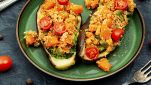 Melanzane Ripiene di Quinoa e Verdure