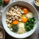 Impasto per pallotte in fase di amalgamazione.