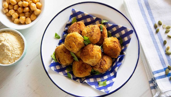 Polpette vegane al cavolfiore e ceci