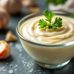 gustosa salsa all'aglio