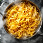 tagliatelle in acqua salata