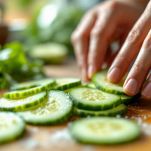 cetriolo tagliato