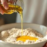 preparazione impasto torta di carote senza uova