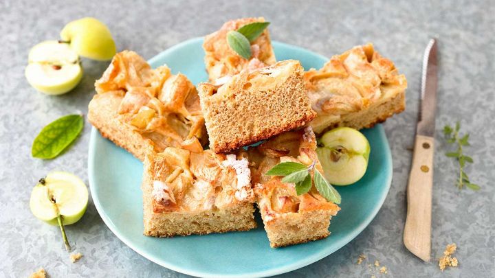 torta senza lievito alle mele e cannella