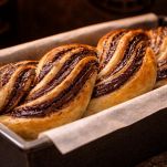 babka al cioccolato in forno