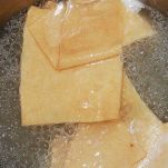 Immergete le lasagne per qualche minuto