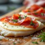 scamorza e prosciutto