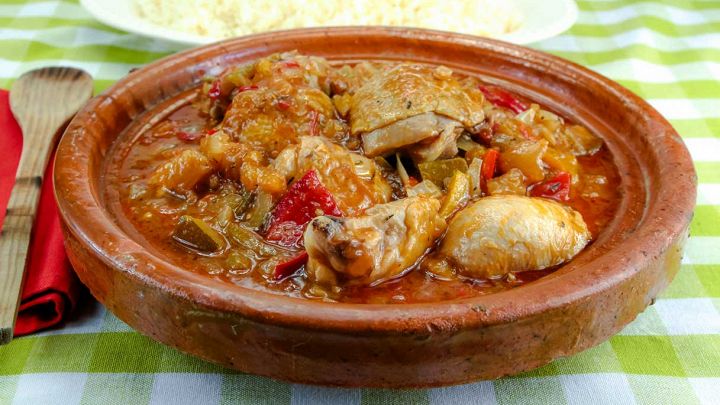 Pollo con i peperoni alla romana