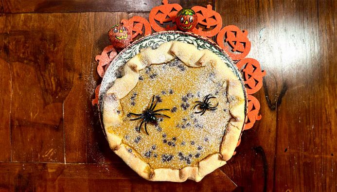 Torta di zucca per Halloween