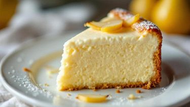 Torta ricotta e pere