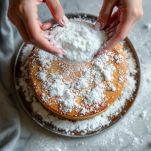 Torta ricotta e pere