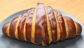 Brioche bicolore al cioccolato e vaniglia