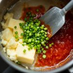 La preparazione degli altri ingredienti