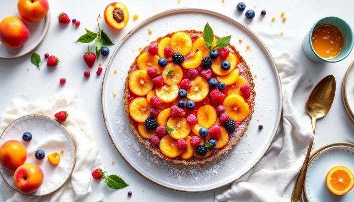 Crostata di frutta fresca