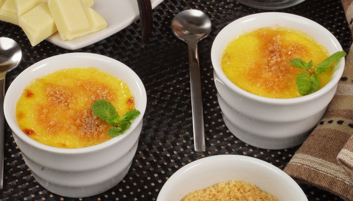 Crema catalana al cioccolato bianco