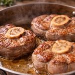 ossobuchi in padella in olio d'oliva