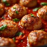 Spaghetti con polpettine