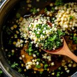 Menta e aglio in agrodolce