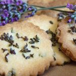 biscotti zenzero e lavanda dolce finito