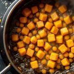 La frittura dei cubetti