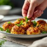 Polpette di cavolfiore pronte