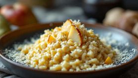 Risotto pere e gorgonzola