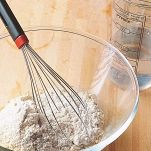 farina di ceci e acqua