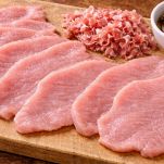 Vitello battuto per involtini.