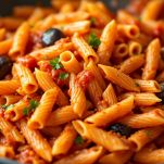 pasta con sugo di melanzane e ricotta salata