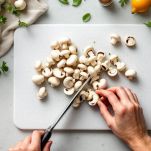 Preparazione dei funghi