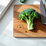 Pulizia dei broccoli