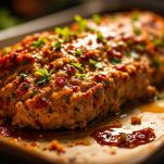 Polpettone con spinaci e formaggio pronto