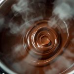 Cioccolato sciolto a bagnomaria