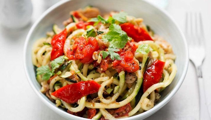 spaghetti zucchine