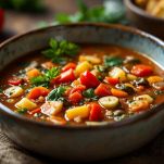 Zuppa frantoiana lucchese pronta