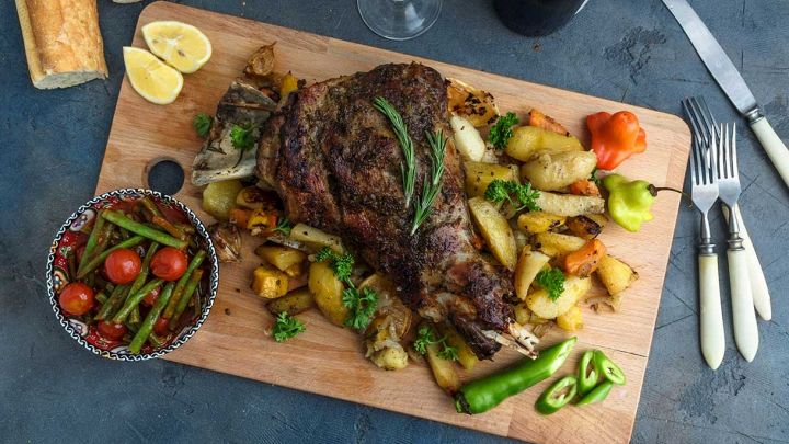 agnello patate carciofi