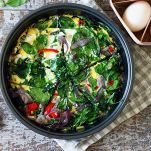 frittata con verdure
