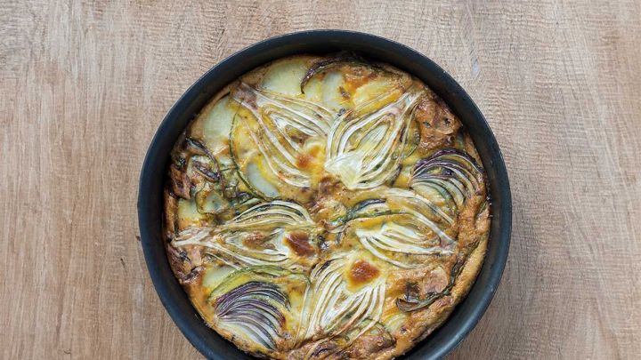 frittata di cipolle
