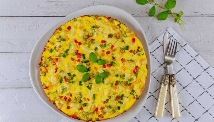 frittata verdure formaggio