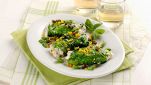 Involtini di lattuga con quinoa e verdure