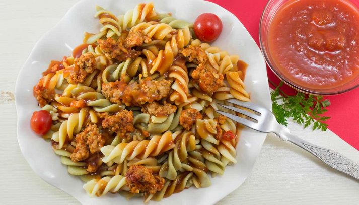 Pasta al ragù bianco di coniglio