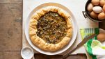 Torta salata di carciofi e pecorino
