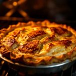 cottura chicken pie in forno