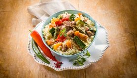 Cous cous con salsiccia e zucchine