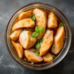 Petto di pollo e marinata